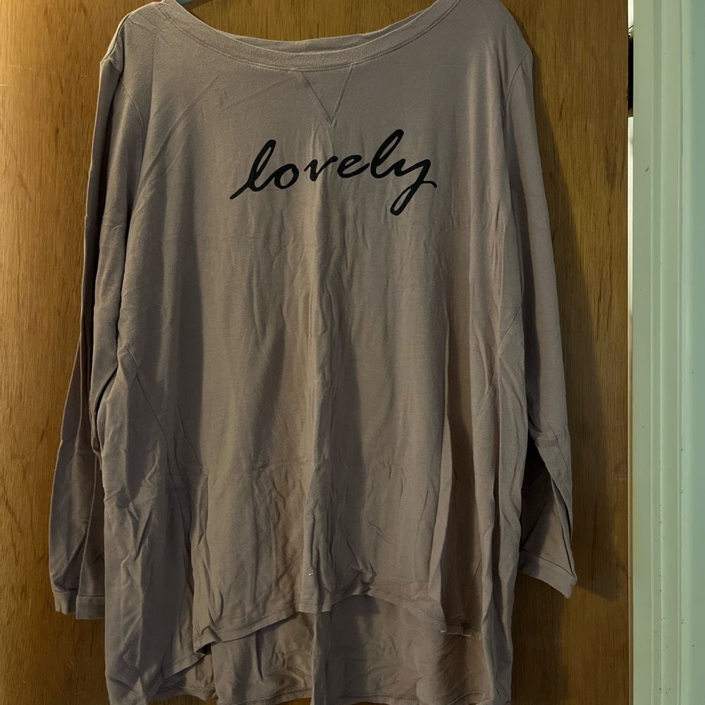 Lovely Tunic Long Sleeve Blouse